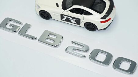 DK Tuning GLB 200 Bagaj Krom ABS 3M 3D Yazı Logo Benz İle Uyumlu