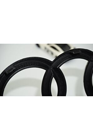 DK Audi A4 B5 Ön Panjur Izgara Halka Parlak Siyah ABS Logo Amblem