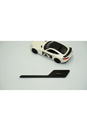 DK Benz AMG S GT S Eklenti Siyah ABS 3M 3D Bagaj Logo Amblem