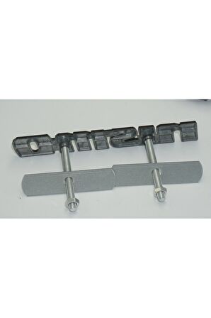 DK Nissan Nismo Siyah Kırmızı Çamurluk Yanı Logo Arma Amblem Seti