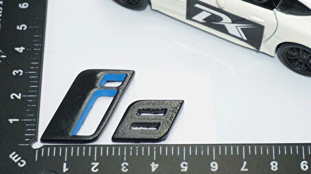 DK Tuning i8 Bagaj Siyah ABS 3M 3D Yazı Logo Bmw İle Uyumlu