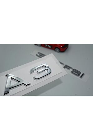 Audi A3 35 Tfsi Krom Abs 3m 3d Bagaj Yazı Logo Orjinal Ürün