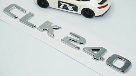 DK Tuning CLK240 Bagaj Krom ABS 3M 3D Yazı Logo Benz İle Uyumlu