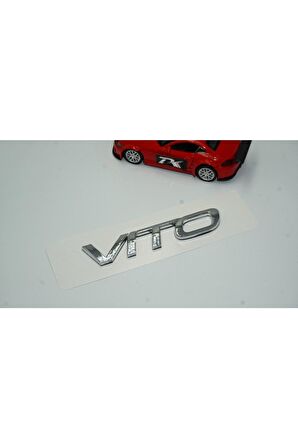 Mercedes Benz Vito W447 W448 Krom Abs 3m 3d Bagaj Logo Amblem