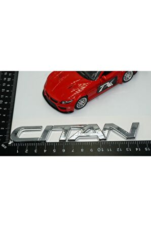 Mercedes Benz Citan Krom Abs 3m 3d Bagaj Logo Amblem