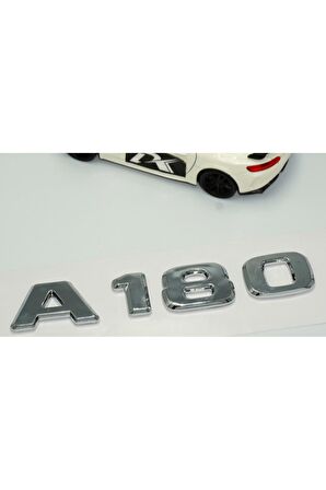 DK Benz A180 Bagaj Krom ABS 3M 3D Yazı Logo