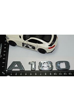 DK Benz A180 Bagaj Krom ABS 3M 3D Yazı Logo