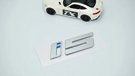 DK Tuning i5 Bagaj Gri ABS 3M 3D Yazı Logo Bmw İle Uyumlu