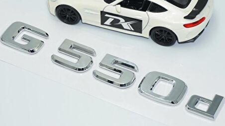 DK Tuning G550d Bagaj Krom ABS 3M 3D Yazı Logo Benz İle Uyumlu