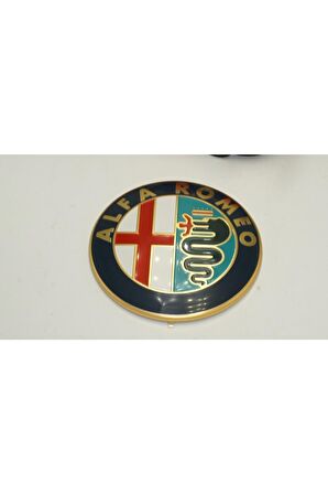 Alfa Romeo Ön Kaput Ve Bagaj Kapağı Logo 74mm