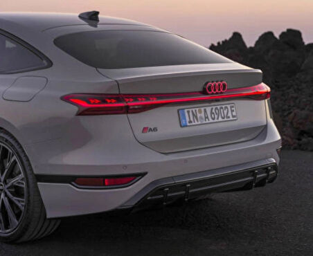 DK Tuning A6 Yeni Nesil Siyah ABS 3M 3D Bagaj Logo Audi İle Uyumlu