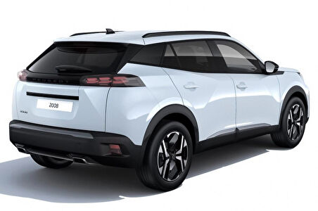 DK Tuning Peugeot Yeni 2008 Bagaj 3M 3D Koyu Gri ABS Yazı Logo