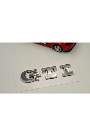 Volkswagen Vw Gti 3m 3d Krom Abs Bagaj Logo