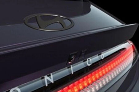 DK Tuning ioniq6 Siyah Kaput Bagaj Logo Seti Hyundai İle Uyumlu