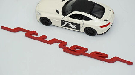 DK Tuning Stinger Kırmızı Bagaj Logo Arma Kia İle Uyumlu