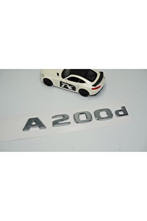 DK Benz A200d Bagaj Krom ABS 3M 3D Yazı Logo