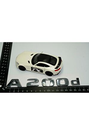 DK Benz A200d Bagaj Krom ABS 3M 3D Yazı Logo