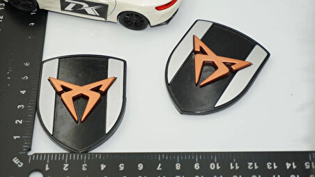 DK Tuning Seat Cupra Logo Kelebek Cam Çamurluk Yanı Amblem Arma Seti