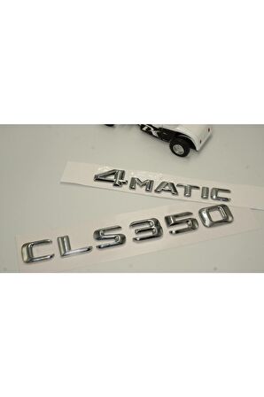 Benz Cls 350 4matic Bagaj Krom Metal 3m 3d Yazı Logo