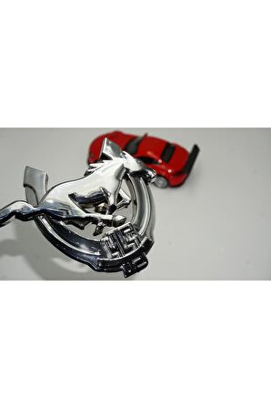 Mustang 45.yıl 2005 2009 3m 3d Krom Abs Logo Amblem