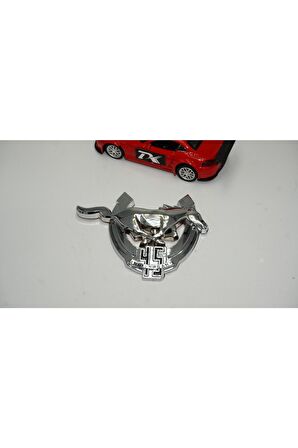 Mustang 45.yıl 2005 2009 3m 3d Krom Abs Logo Amblem