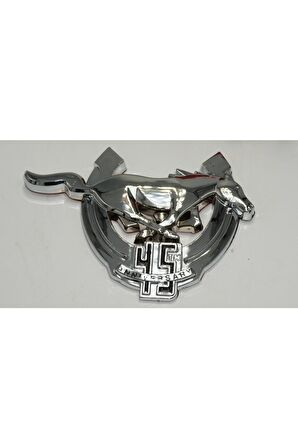Mustang 45.yıl 2005 2009 3m 3d Krom Abs Logo Amblem