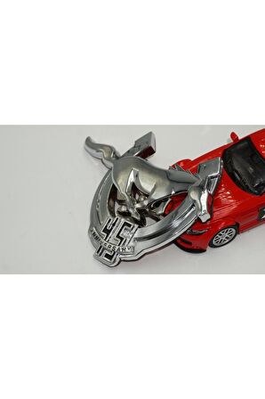 Mustang 45.yıl 2005 2009 3m 3d Krom Abs Logo Amblem