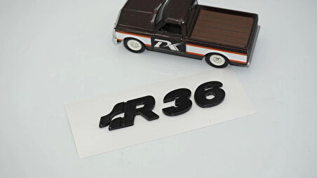 DK Tuning Volkswagen Passat R36 Siyah Bagaj Yazı Arma