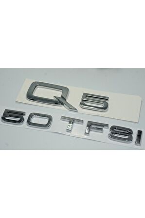 Audi Q5 50 Tfsi Krom Abs 3m 3d Bagaj Yazı Logo Orjinal Ürün