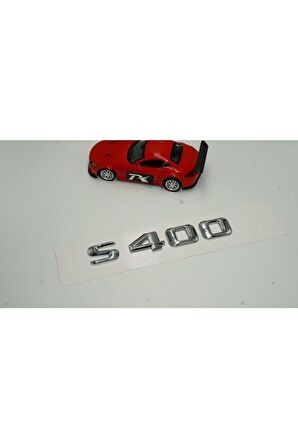 S400 Bagaj Krom Metal 3m 3d Yazı Logo