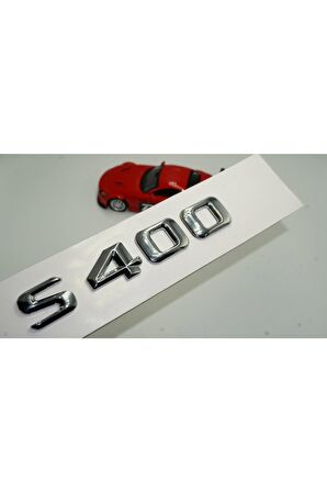 S400 Bagaj Krom Metal 3m 3d Yazı Logo