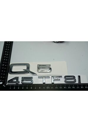 Audi Q5 45 Tfsi Krom Abs 3m 3d Bagaj Yazı Logo Orjinal Ürün