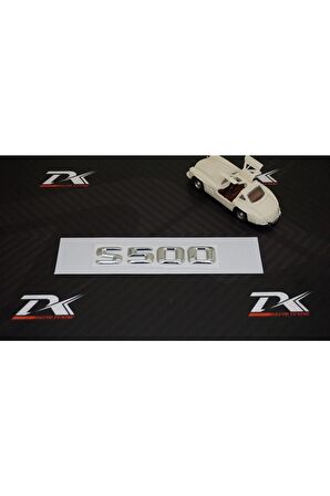 S500 Bagaj Krom Metal 3m 3d Yazı Logo