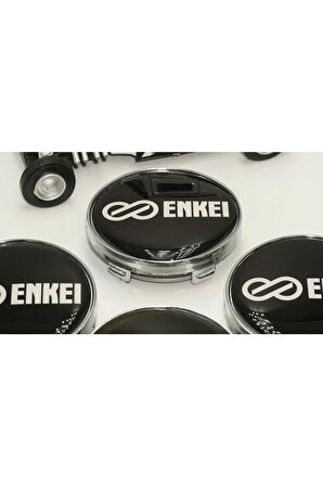 Enkei Logo Jant Göbeği Kapak Seti 60mm