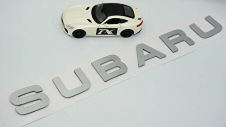 DK Tuning Subaru İmpreza Forester Bagaj Gri ABS 3M 3D Yazı Logo