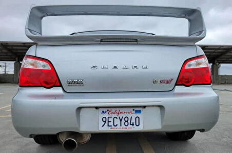 DK Tuning Subaru İmpreza Forester Bagaj Gri ABS 3M 3D Yazı Logo