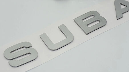 DK Tuning Subaru İmpreza Forester Bagaj Gri ABS 3M 3D Yazı Logo