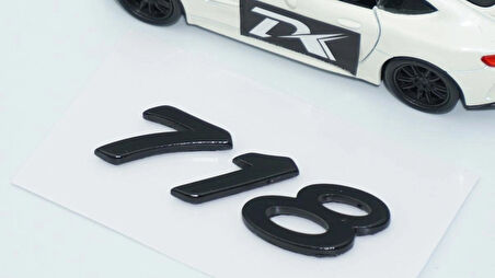 DK Tuning Porsche 718 Bagaj 3M 3D Siyah ABS Yazı Logo Amblem