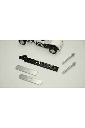 Volkswagen 4 Motion Ön Panjur Yeni Nesil Siyah Metal Logo Amblem Orjinal Ürün