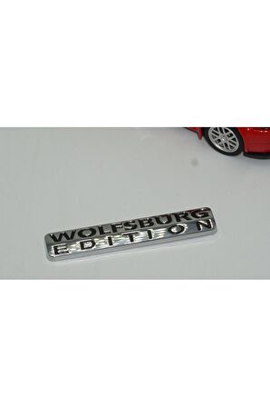 Volkswagen Wolfsburg Edition Logo 3M 3D Torpido Bagaj Logo Amblem Arma