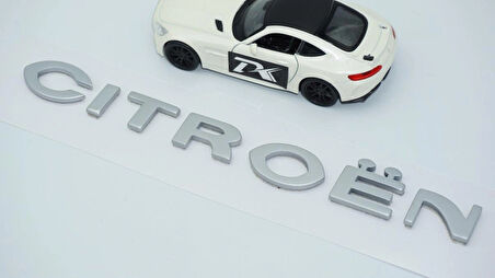 DK Tuning Citroen Bagaj Gri ABS 3M Logo Arma Yazı