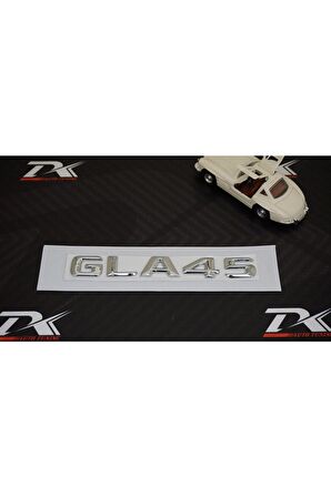 Gla45 Bagaj Krom Metal 3m 3d Yazı Logo