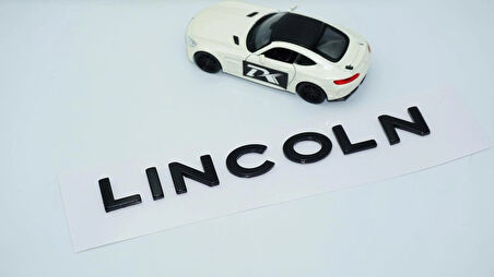 DK Tuning Lincoln SUV Aviator Navigator Bagaj Siyah ABS 3M 3D Yazı Amblem Arma