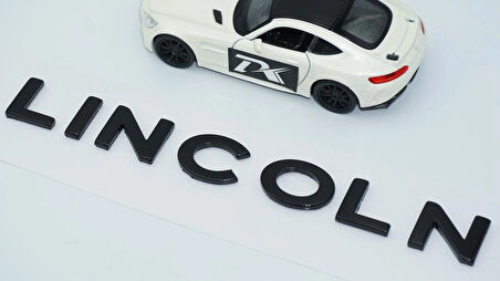 DK Tuning Lincoln SUV Aviator Navigator Bagaj Siyah ABS 3M 3D Yazı Amblem Arma