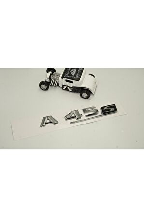 A45 S Bagaj Krom Metal 3m 3d Yazı Logo