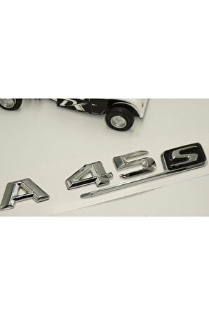 A45 S Bagaj Krom Metal 3m 3d Yazı Logo