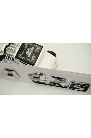 A45 S Bagaj Krom Metal 3m 3d Yazı Logo