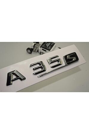 A35 S Bagaj Krom Metal 3m 3d Yazı Logo