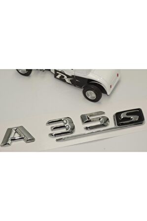 A35 S Bagaj Krom Metal 3m 3d Yazı Logo