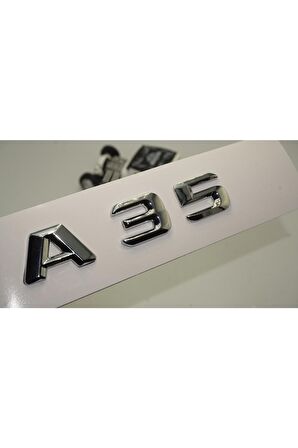 A35 Bagaj Krom Metal 3m 3d Yazı Logo